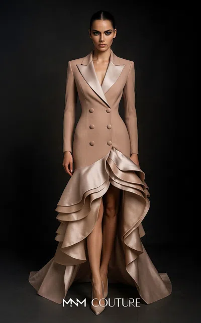 Mnm Couture F02936 In Brown