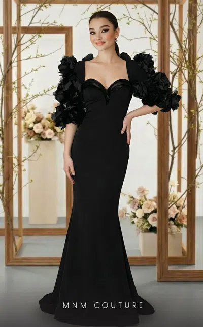 Mnm Couture F02944 In Black