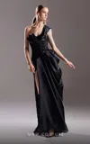 Mnm Couture G1527 Fitted Long Sequin Formal Evening Dress In Black
