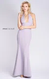Mnm Couture M0004 Long Mermaid Fit Formal Evening Prom Dress In Pink