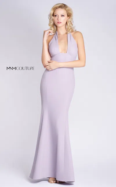 Mnm Couture M0004 Long Mermaid Fit Formal Evening Prom Dress In Pink