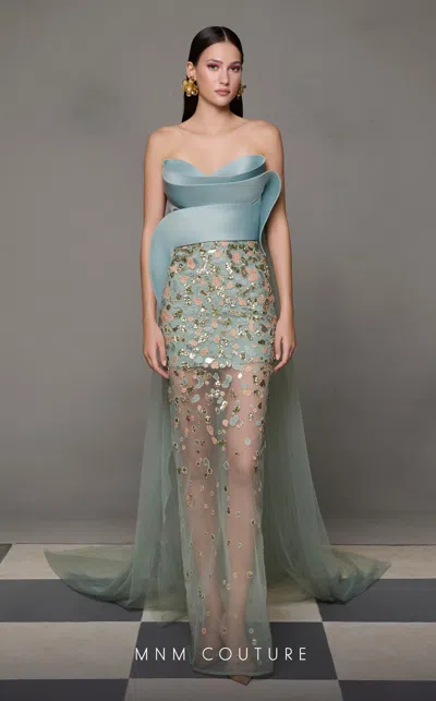 Mnm Couture N0625 In Blue