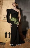 Mnm Couture N0667 Long Formal Evening Dress In Black