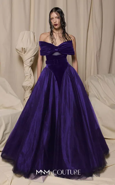 Mnm Couture N0713 In Blue