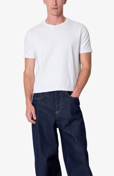 Mnml Baby Henley T-shirt In White