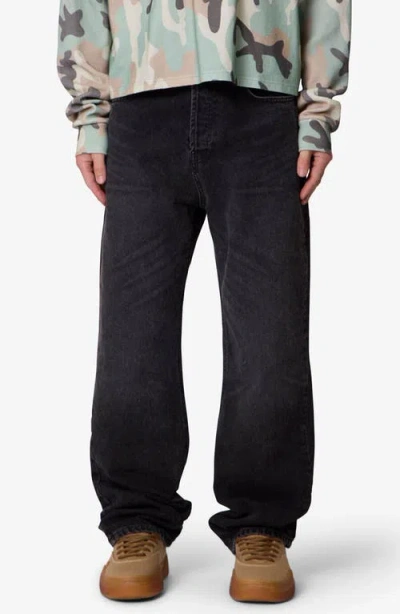 Mnml Baggy Denim Jeans In Black