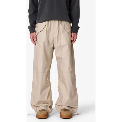 Mnml Baggy Military Cargo Pants In Neutral