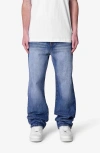 Mnml Baggy Straight Leg Jeans In Blue