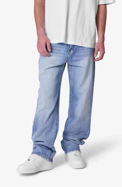 Mnml Baggy Straight Leg Jeans In Blue