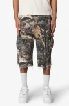 Mnml Camo Print Ultra Baggy Cargo Shorts