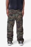 Mnml Camo Print Ultra Baggy Ripstop Cargo Pants