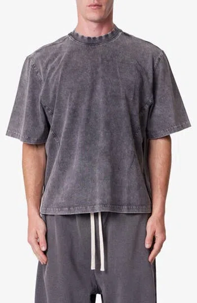 Mnml Darted Washed T-shirt In Gray