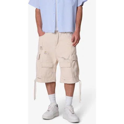 Mnml Distressed Baggy Cargo Shorts In Multi