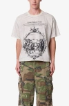 Mnml Do Not Return Distressed Graphic T-shirt In White