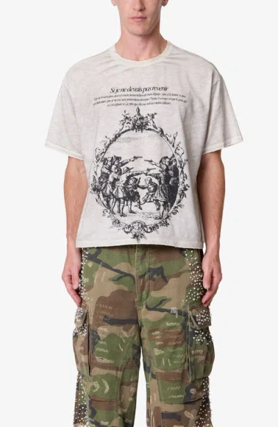 Mnml Do Not Return Distressed Graphic T-shirt In White