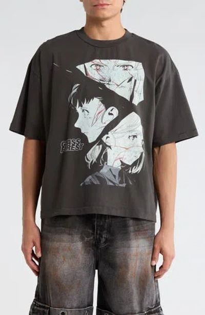 Mnml Glass Forest T-shirt In Black