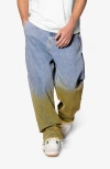 Mnml Gradient Ultra Baggy Jeans In Blue