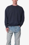 Mnml Heavyweight Basic Crewneck Sweatshirt In Blue