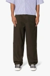 Mnml Hello Preppy Convertible Baggy Pants In Olive