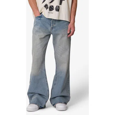 Mnml Kick Flare Jeans In Blue