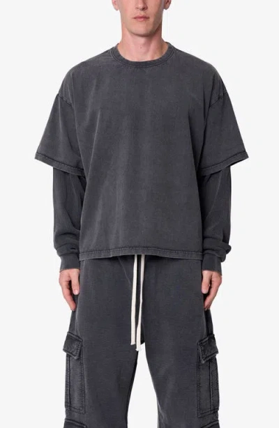 Mnml Layered Thermal Long Sleeve T-shirt In Multi