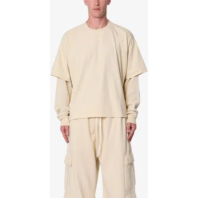 Mnml Layered Thermal Long Sleeve T-shirt In Neutral