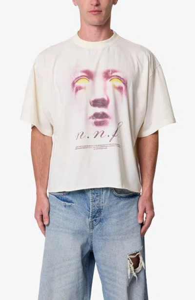 Mnml Mask Graphic T-shirt In White