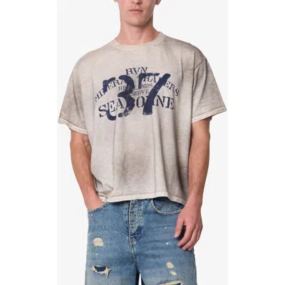 Mnml Military Slub Graphic T-shirt In Off White