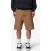 Mnml Mojave Raw Hem Canvas Shorts