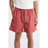 Mnml Mud Drawstring Shorts In Pink