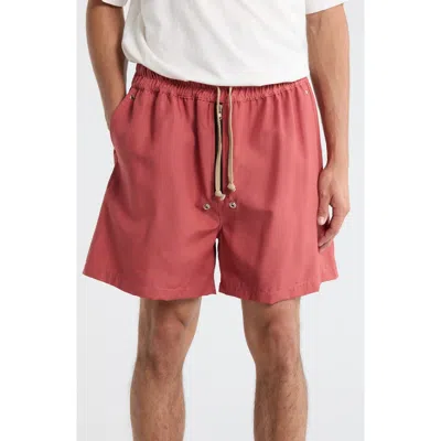 Mnml Mud Drawstring Shorts In Pink