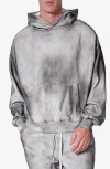 Mnml Optic Graded Cotton Hoodie In Black