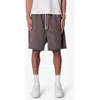 Mnml Oversize Cotton Sweat Shorts In Gray