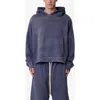 Mnml Oversize Gradient Pullover Hoodie In Blue