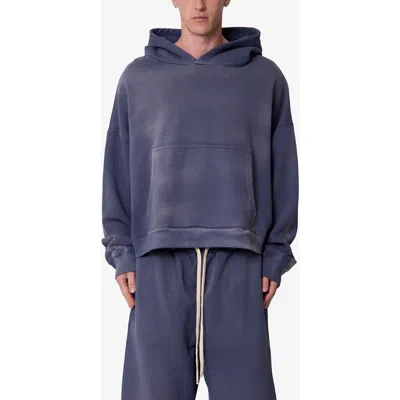 Mnml Oversize Gradient Pullover Hoodie In Blue