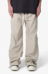 MNML MNML OVERSIZE SIDE SNAP NYLON PANTS