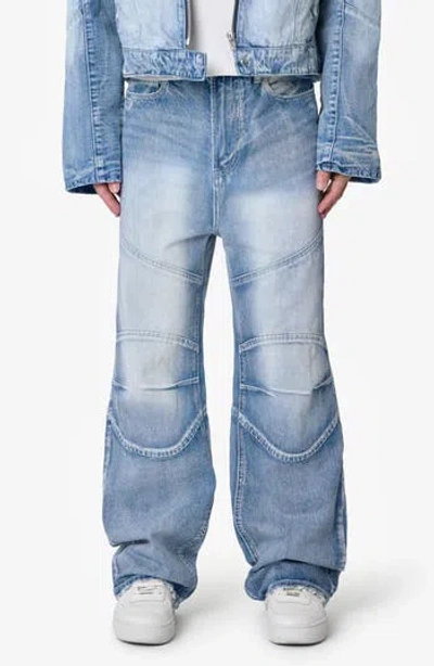 Mnml Paneled Moto Denim Jeans In Multi