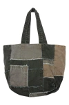 Mnml Reconstructed Canvas Tote Bag In Multi