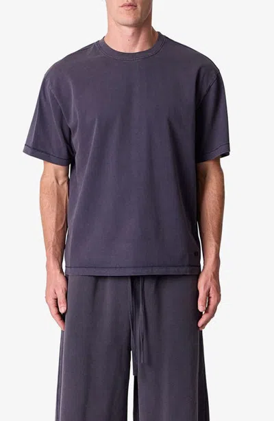 Mnml Relaxed Cotton T-shirt In Washed Black