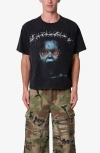Mnml Scream Graphic T-shirt In Black