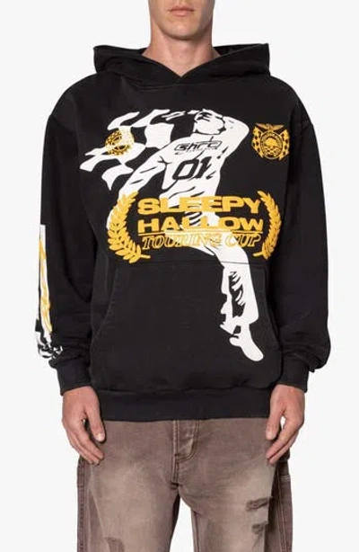 Mnml Shrc Touring Cup Hoodie In Black