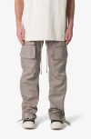 Mnml Side Snap Nylon Cargo Pants In Grey