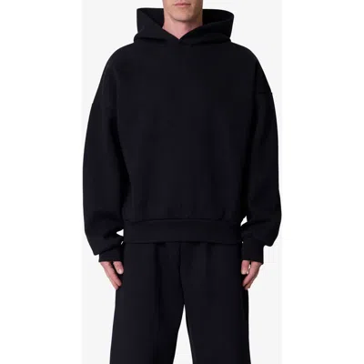 Mnml Stiff Lounge Hoodie In Black