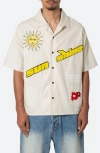 Mnml Sunshine Camp Shirt In Khaki