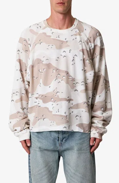 Mnml Thermal Long Sleeve T-shirt In Chip Camo