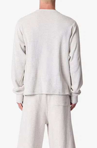 Mnml Thermal Long Sleeve T-shirt In Oatmeal