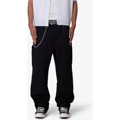 Mnml Ultra Baggy Chinos In Black