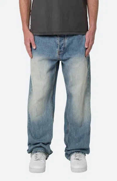 Mnml Ultra Baggy Jeans In Blue