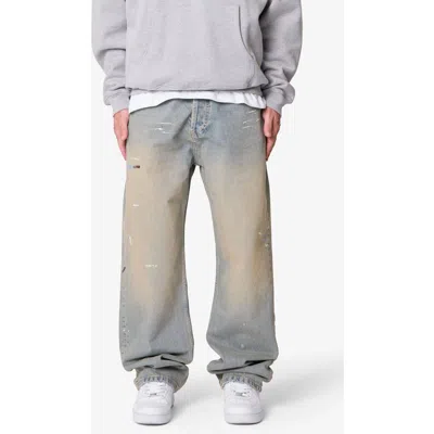 Mnml Ultra Baggy Painter Jeans In Blue