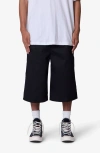 Mnml Ultra Baggy Work Shorts In Black